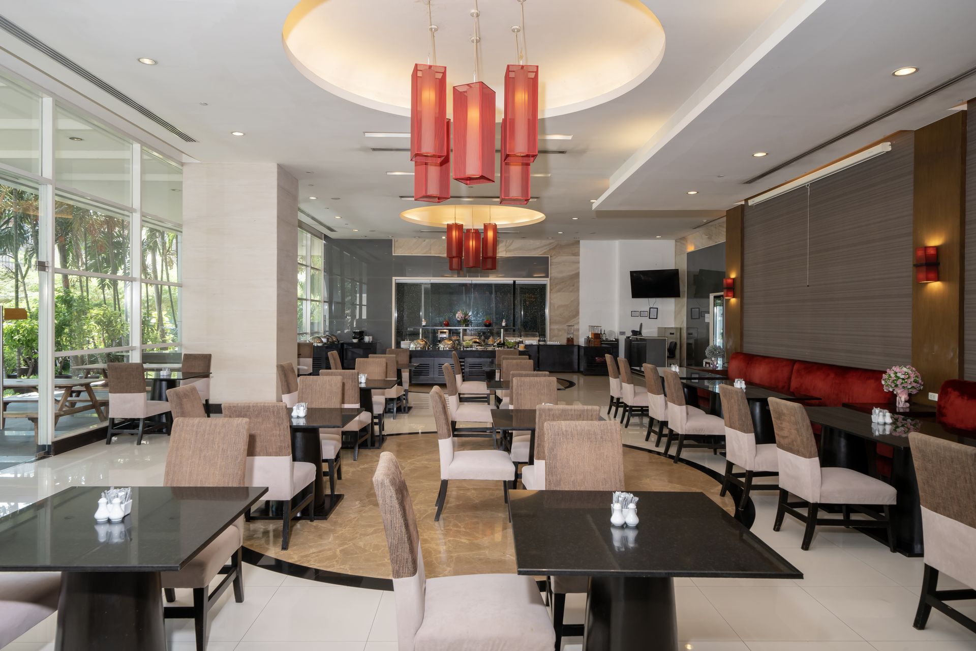 Nara Cuisine restaurant seating area